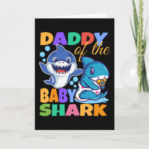 Carte Papa Du Bébé Requin