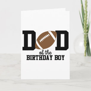 Carte Papa du garçon qui fête son anniversaire Amoureux 