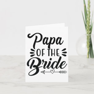 Carte Papa Du Mariage Mariage Mariage Fête Famille Maria