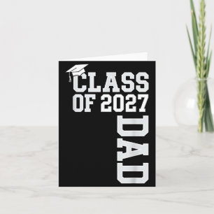 Carte Papa d'un diplômé de l'école supérieure de 2027