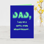 Carte Papa Eccentric (Fleur jaune)