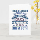 Carte Papa Et Stepfather Bonus Daddy Fête des pères (Fleur jaune)