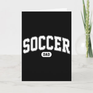 Carte Papa footballeur Fan de foot Fête des Pères