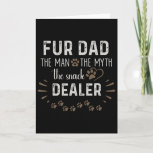 Carte Papa Fourrure L'Homme Le Mythe Le Chien Qui Distri