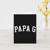 Carte Papa G_2 (Fleur jaune)