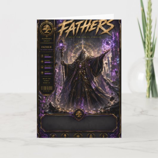 Carte Papa Héritage Mystique (Devant)