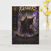 Carte Papa Héritage Mystique (Fleur jaune)