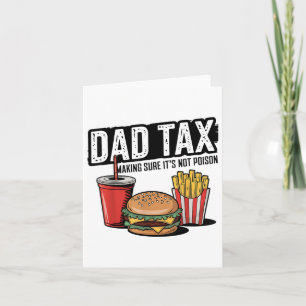 Carte Papa Impôt S'Assurer Que Ce N'Est Pas Une Fête des