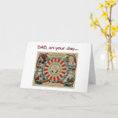 CARTE *PAPA* JE PRÉDITS "VOUS" AVEZ UN JOLI ANNIVERSAIRE (Fleur jaune)