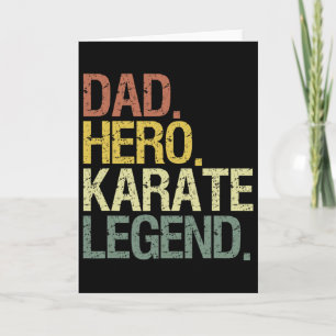 Carte Papa Karaté 