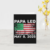 Carte Papa Leo (Fleur jaune)
