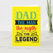 Carte Papa, l'Homme, le Mythe, la Légende (Devant)