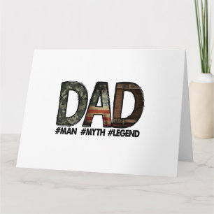 Carte Papa - l'homme le mythe la légende Papa; père; gro