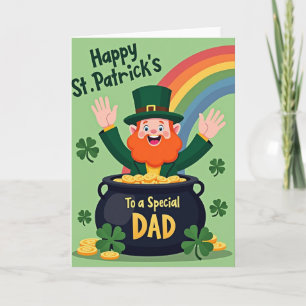 Carte Papa Lutins Arc-en-Ciel