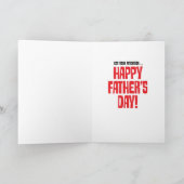 Carte Papa, papa, papa......DAD ! ! ! (Intérieur)