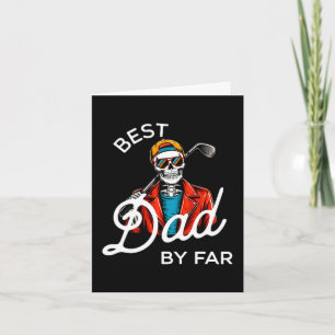 Carte Papa par tee-shirt de golf drôle papa