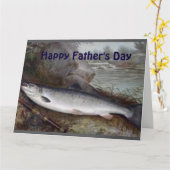 Carte Papa Pêcheur (Fleur jaune)