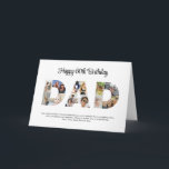 Carte Papa Photo Collage Fête des pères découpée Anniver<br><div class="desc">Célébrez les moments spéciaux avec votre père avec cette photo de papa Collage design. Ce design personnalisable est parfait pour créer un cadeau personnalisé et sincère pour la Fête des pères et la célébration d'anniversaire. Créez un magnifique collage avec le mot DAD, avec des moments chéris, créant un voyage visuel...</div>