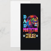 Carte Papa Protector Hero (Devant / Derrière)