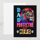 Carte Papa Protector Hero (Devant / Derrière)