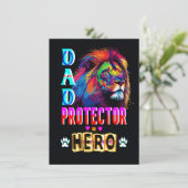 Carte Papa Protector Hero (Debout devant)