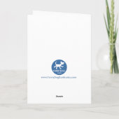 Carte Papa Rottie; Carte Papa Rottweiler; (Dos)