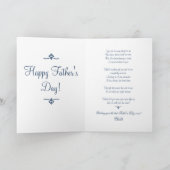 Carte *Papa Savais-Tu* (Intérieur)