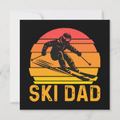 Carte papa ski (Dos)