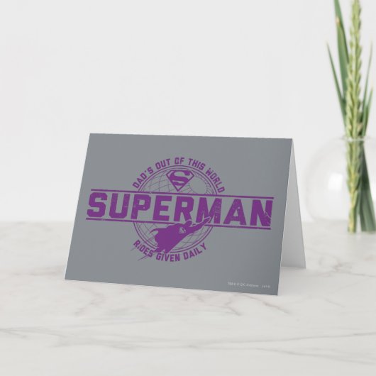 Carte Papa sort de ce monde (Devant)