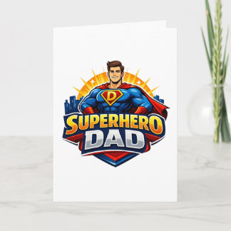 Carte Papa Super-héros