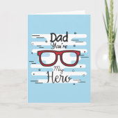 Carte Papa ton héros (Devant)