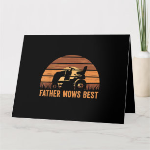 Carte Papa tond la meilleure pelouse Papa tondeuse Jardi