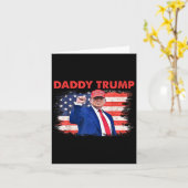 Carte Papa Trump 5 (Fleur jaune)