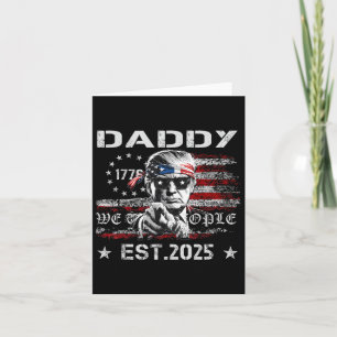 Carte Papa Trump Funny Shirt - Papa Trump Vintage Sung