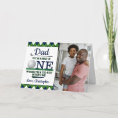 Carte Papa, tu es un trou dans une Fête des pères photo (Devant)