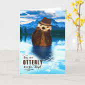 Carte Papa Tu es une magnifique forêt boisée Voiture d'a (Fleur jaune)