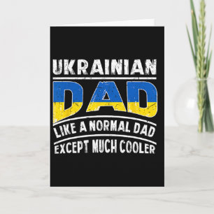 Carte Papa ukrainien comme un normal sauf beaucoup plus 