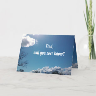 CARTE PAPA, VAS-TU JAMAIS LE SAVOIR ?