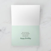 Carte Papa voeux d'anniversaire (Intérieur)