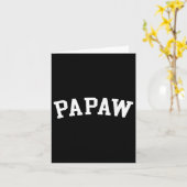Carte Papaw _1 (Fleur jaune)
