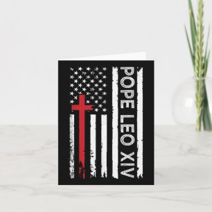 Carte Pape Léon Xiv Église catholique foi chrétienne Pap
