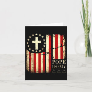 Carte Pape Léon Xiv Église catholique foi chrétienne Pap
