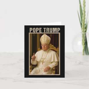 Carte Pape Trump 2
