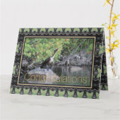 Carte Paper Greeting (Fleur jaune)
