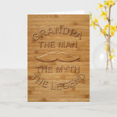 Carte Papi Le Mythe La Légende (Fleur jaune)