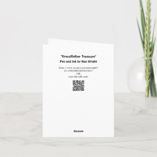 Carte Papi pour la fête des pères (Dos)