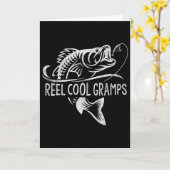 Carte Papi super cool Cadeaux de pêche pour papi Fête de (Fleur jaune)