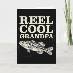 Carte Papi super cool pêche Fête des pères