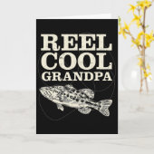Carte Papi super cool pêche Fête des pères (Fleur jaune)
