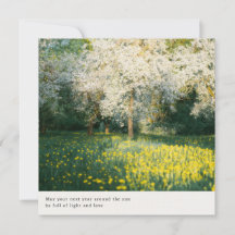 Papier à lettres esthétique aux fleurs printanière